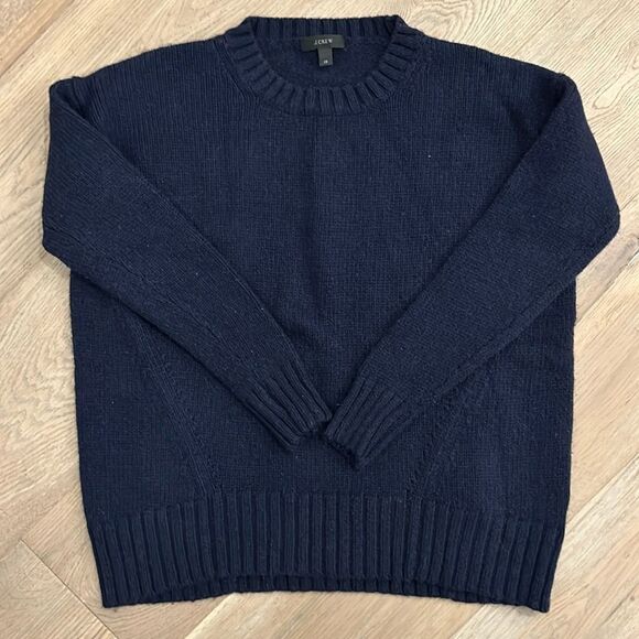J. Crew Sweaters - J. Crew Navy Blue Sweater (XS)
